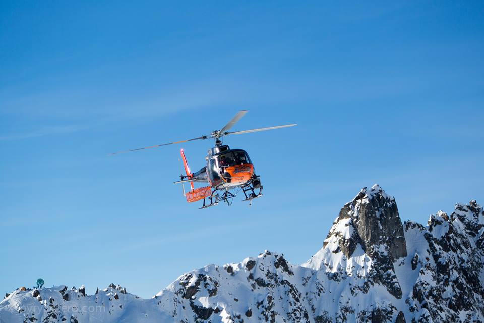 Rescue helicopter on a mission, La Flegere, Chamonix, Mont Blanc, France, © Pyry Antero Photography, Pyry Pietiläinen